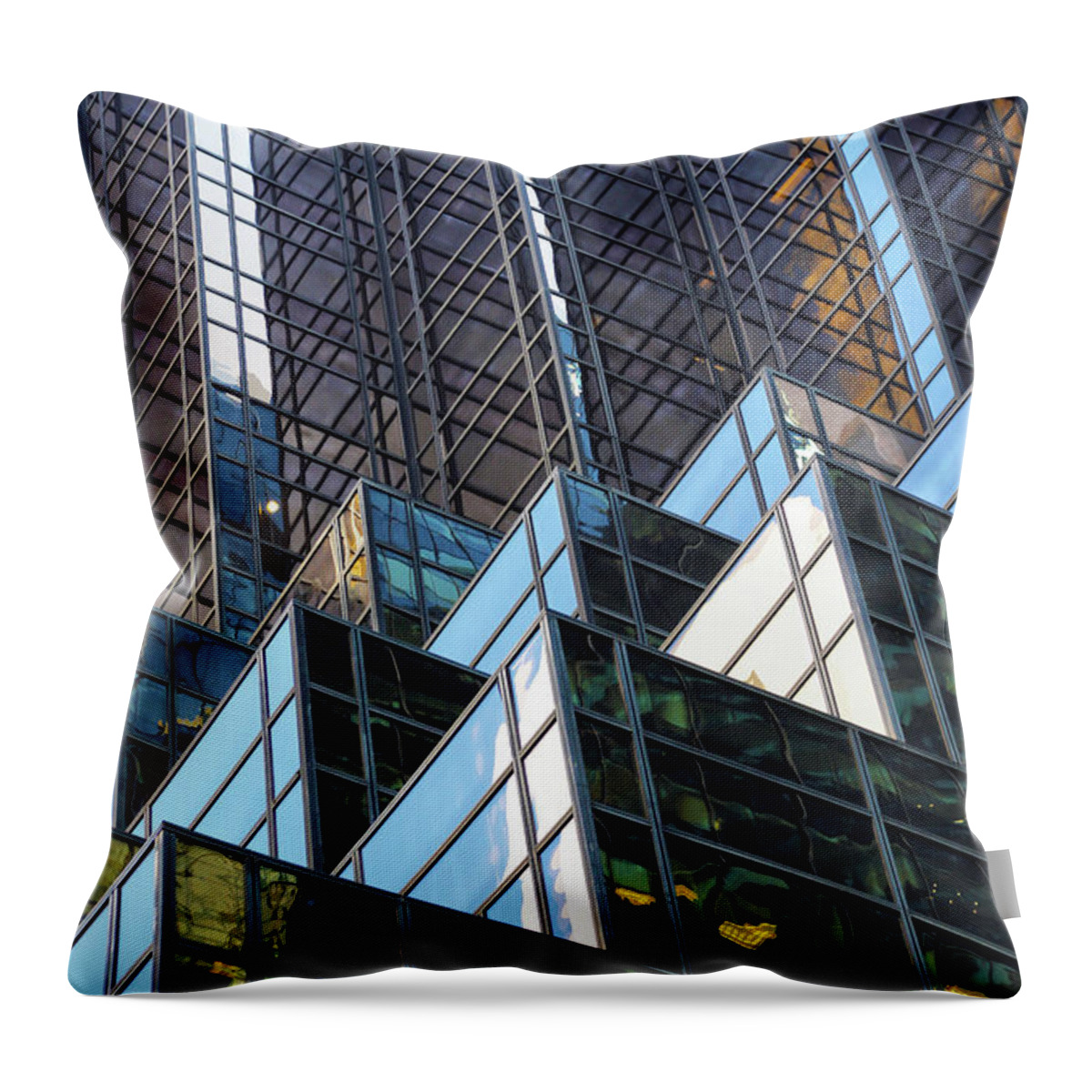 Trump Tower Throw Pillow featuring the photograph Trump Tower by Mitch Cat