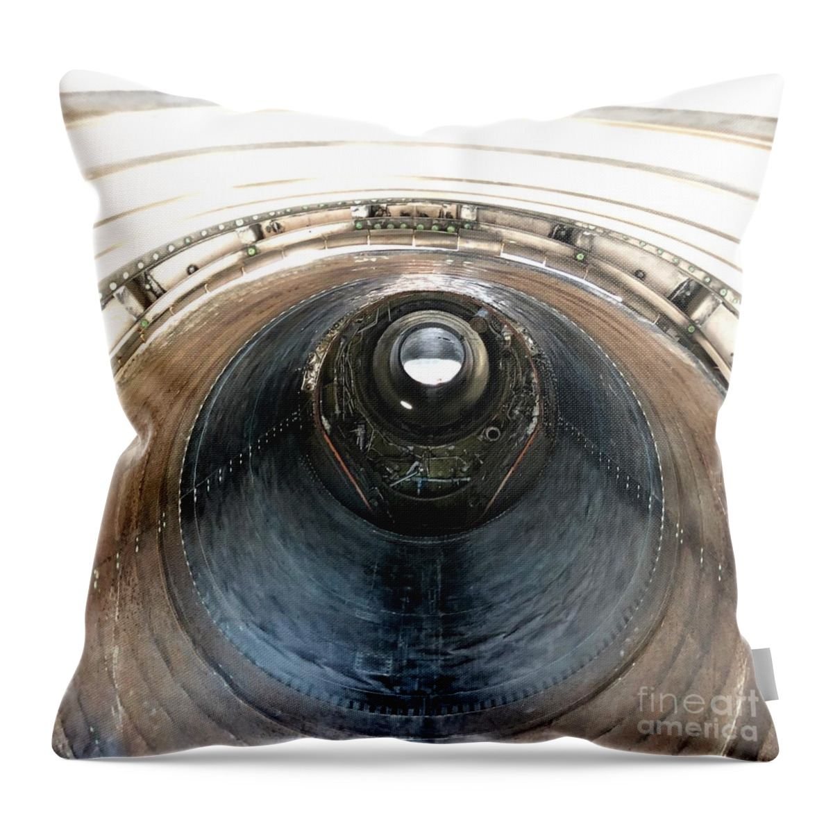 Tube Throw Pillow featuring the photograph Tube by Flavia Westerwelle