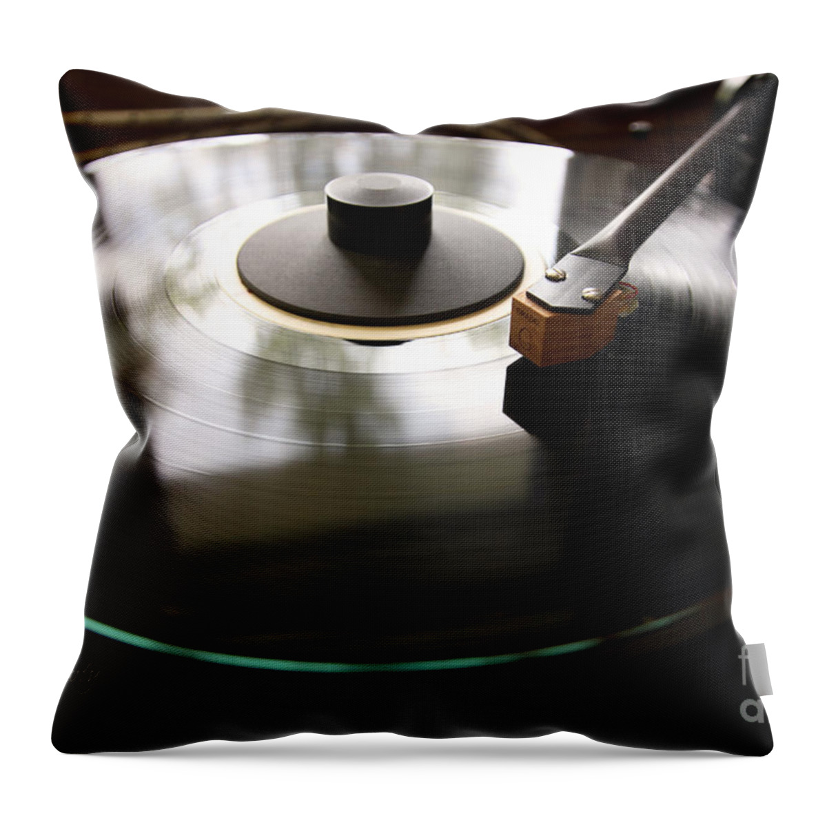 Turn Table Throw Pillow featuring the photograph Turn Table by Natalie Dowty