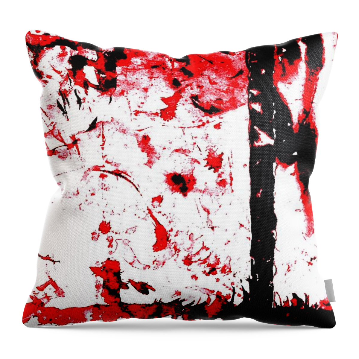 Viva Throw Pillow featuring the painting Turning Japanese by VIVA Anderson