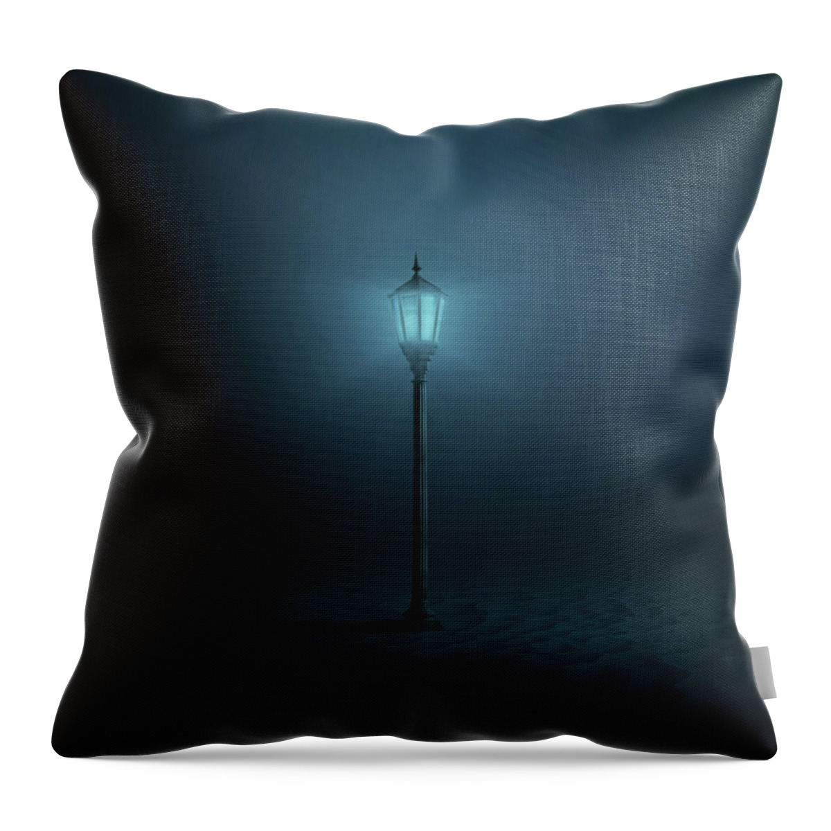 Bluen Throw Pillow featuring the digital art Underwater by Zoltan Toth