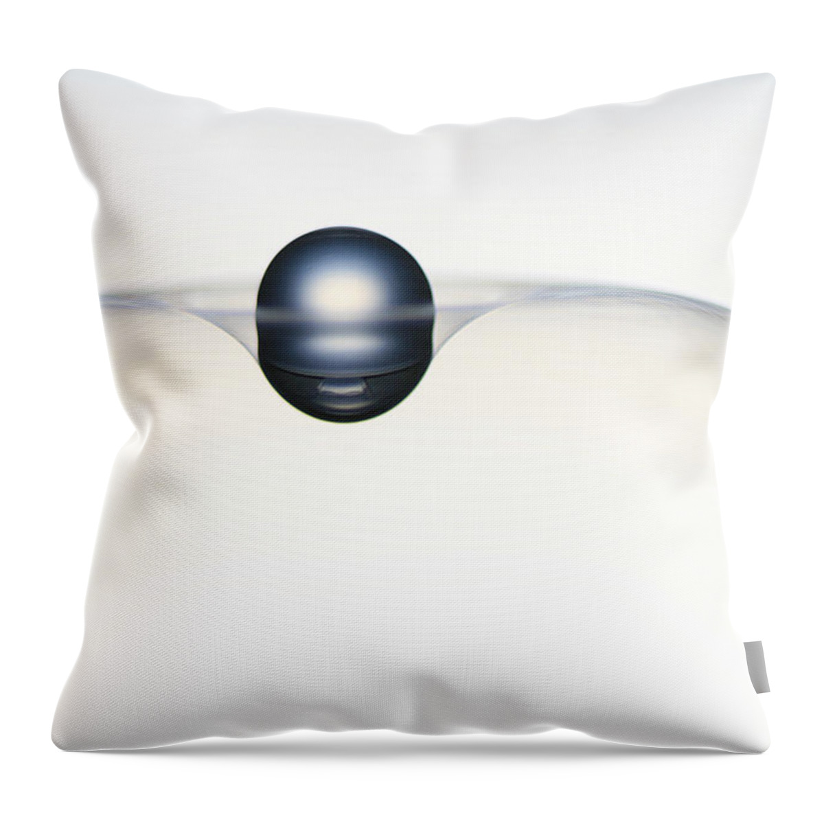 Minimalism Throw Pillow featuring the photograph Universe Balance 1. Minimalism by Dmitry Soloviev