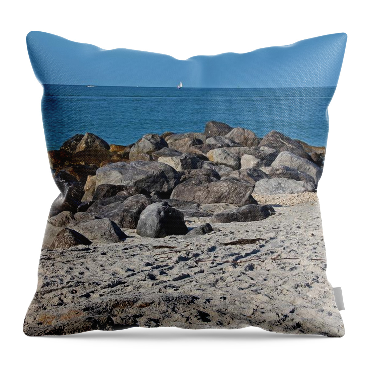 Nature Throw Pillow featuring the photograph Until the End Begins by Michiale Schneider
