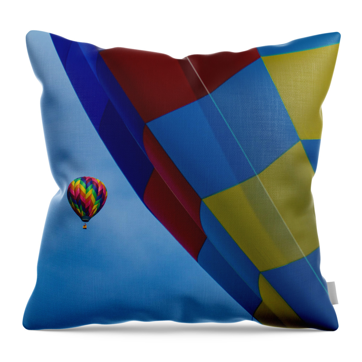 Bealeton Throw Pillow featuring the photograph Up and Away 1 12x12 by Leah Palmer