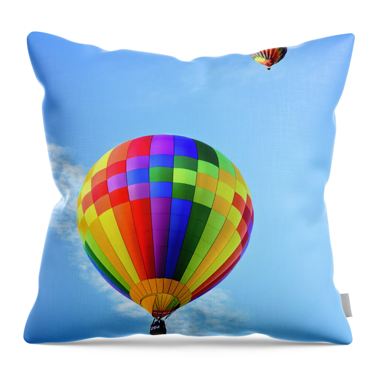 Abf Throw Pillow featuring the photograph Up, up and away by Tara Krauss