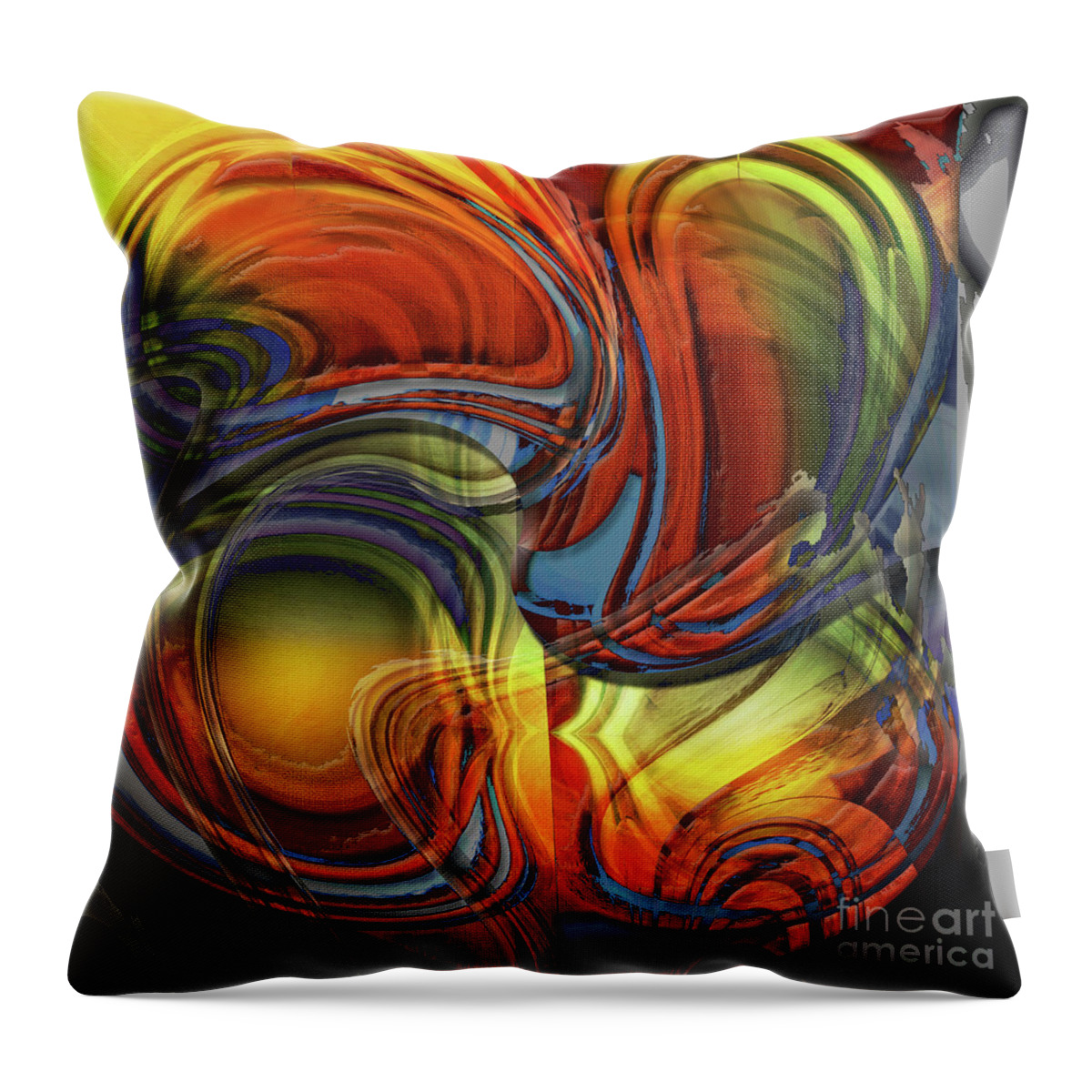 Still Life Throw Pillow featuring the photograph Upside Down by John Anderson
