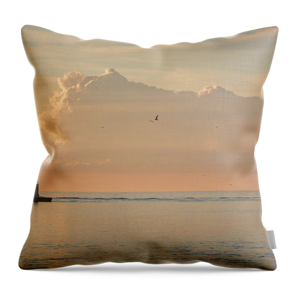 Heaven Throw Pillow featuring the photograph View of Heaven II by James Meyer
