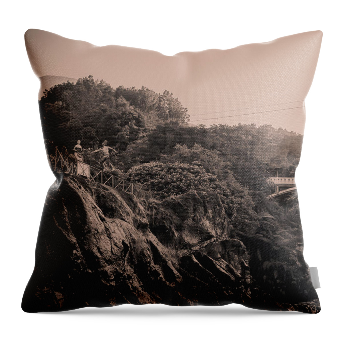Old Throw Pillow featuring the photograph View of Love by Jonathan Manuel