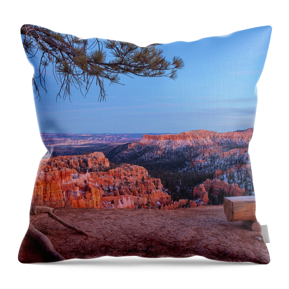 Landmark Throw Pillow featuring the photograph View Point by Jonathan Nguyen