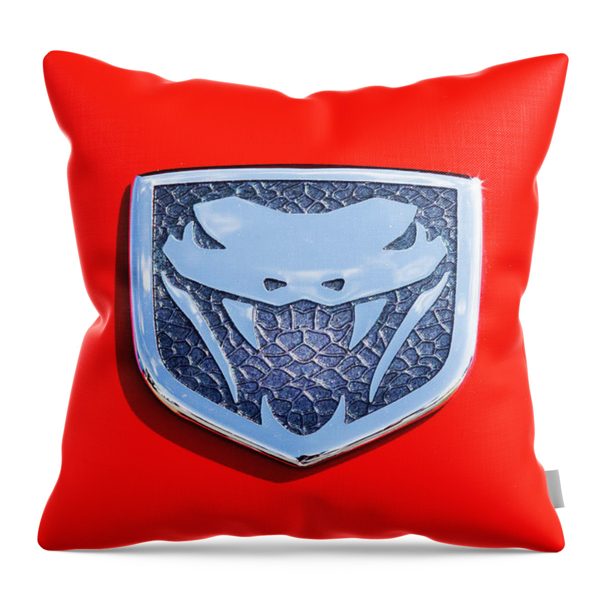 Viper Throw Pillow featuring the photograph Viper by David Stasiak