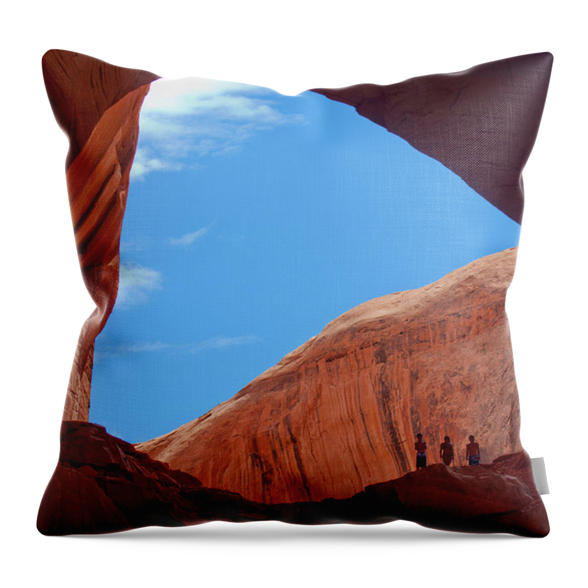 Lake Powell Throw Pillow featuring the photograph Vision by Rochelle Berman