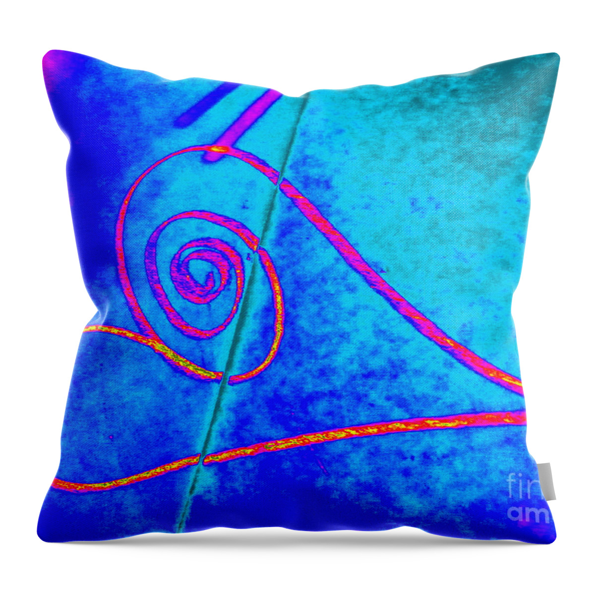 Heart Throw Pillow featuring the photograph Vortex Heart by Mars Besso