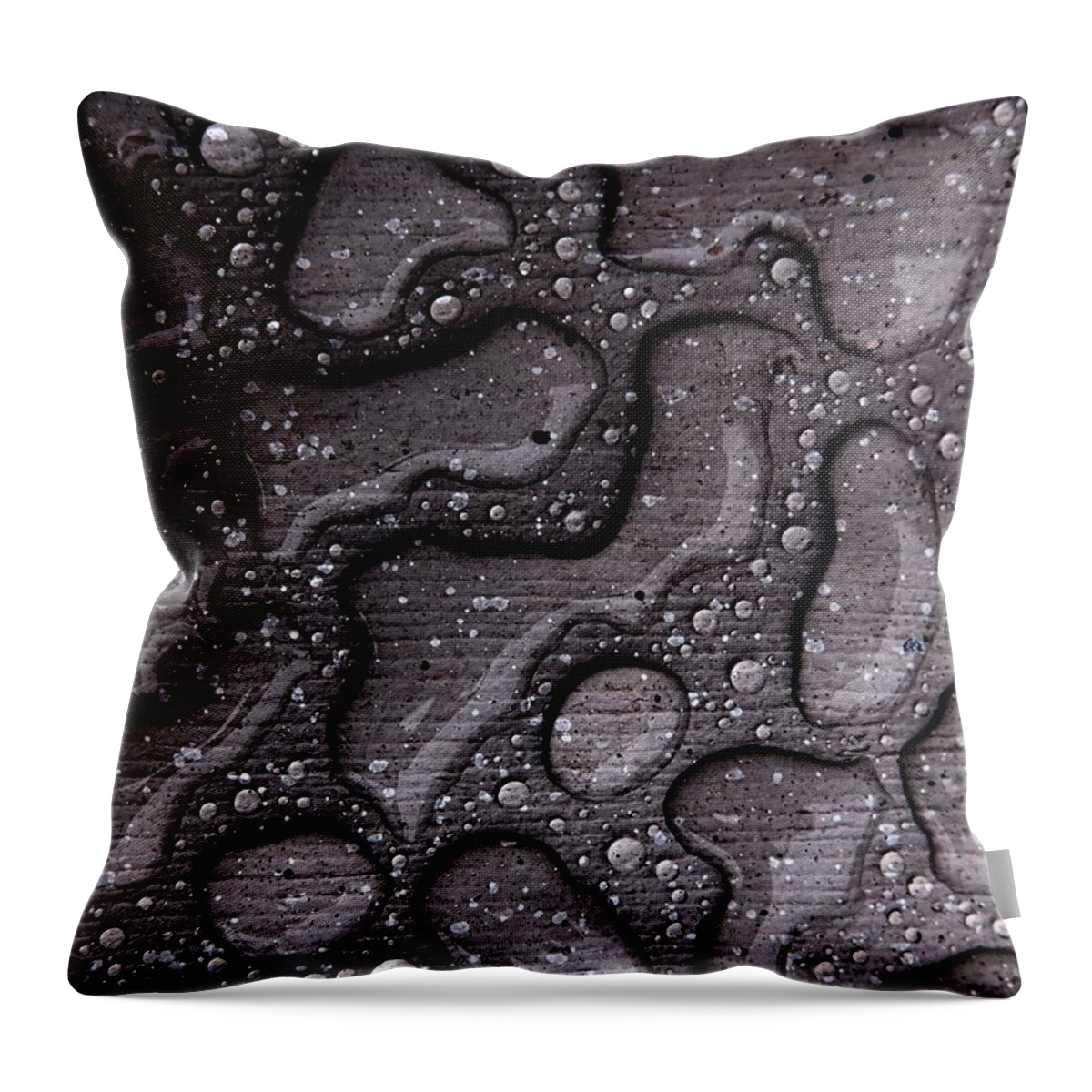 Water Throw Pillow featuring the photograph Water Puzzle by Tim Beebe