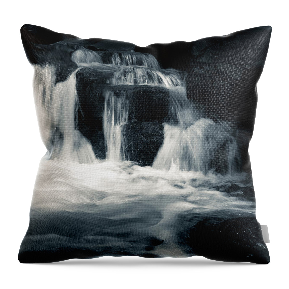 Nature Throw Pillow featuring the photograph Water Stair by Andreas Levi