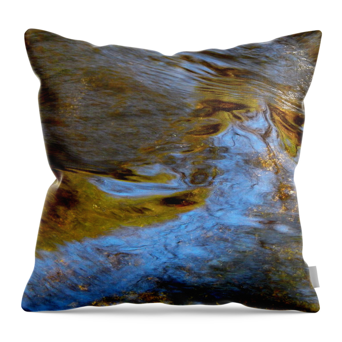 Color Landscape Throw Pillow featuring the photograph Water Wonder 230 by George Ramos