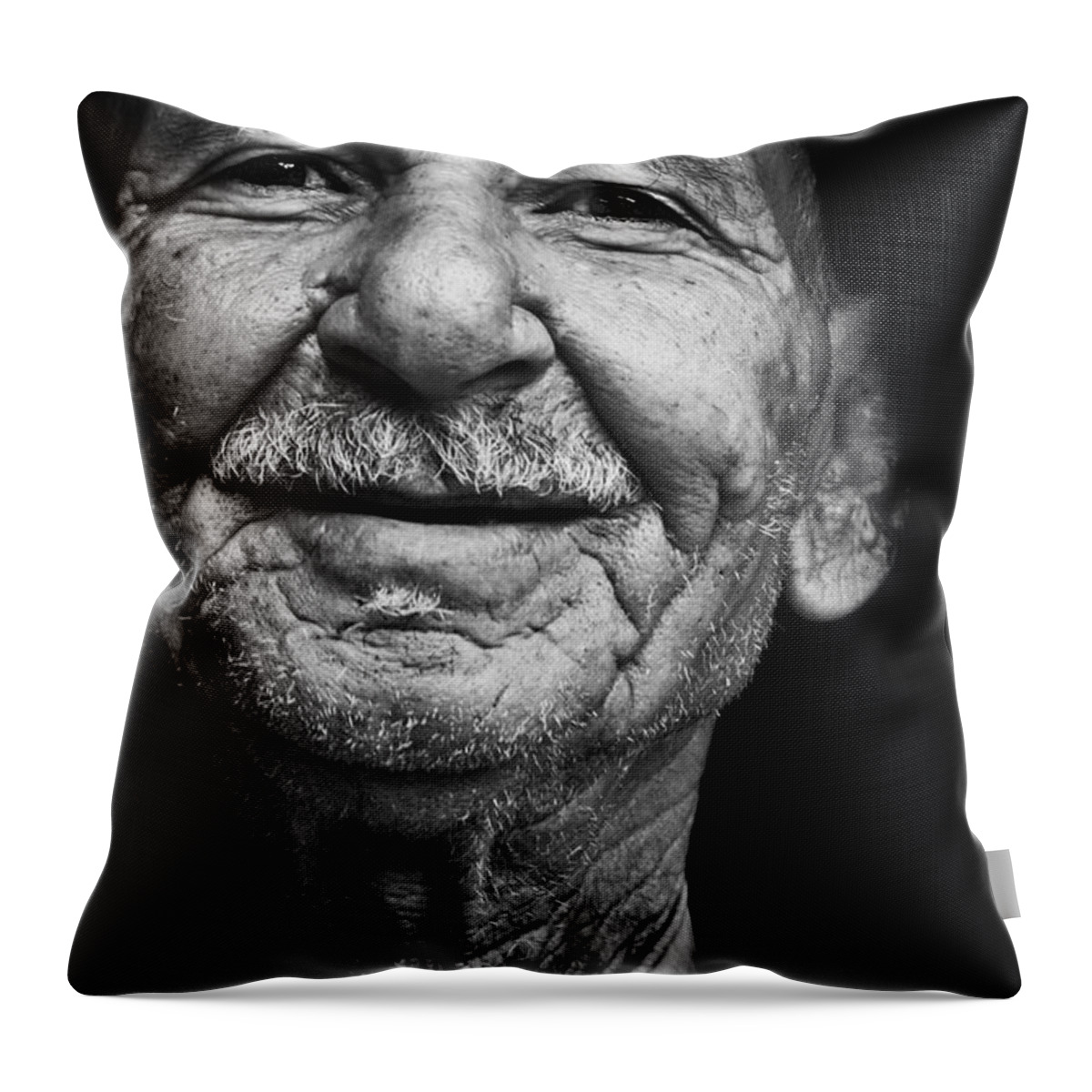 Marrakesh Throw Pillow featuring the photograph Waterseller by Marion Galt