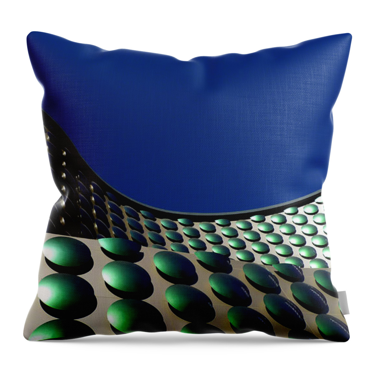 Wave Throw Pillow featuring the photograph Wave by Skip Hunt