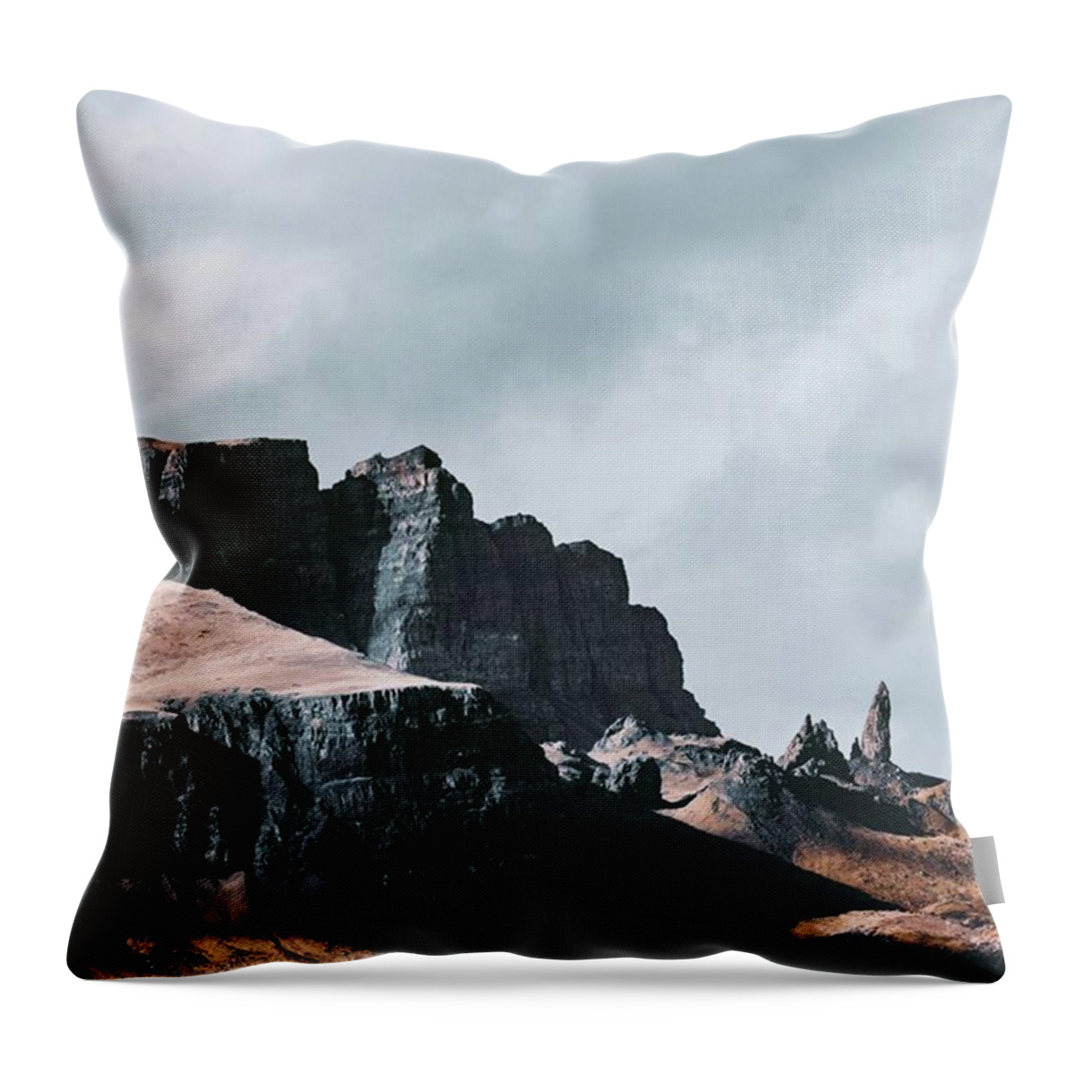 Hstakeover Throw Pillow featuring the photograph Welcome To The Surface Of Planet by Dan Cook