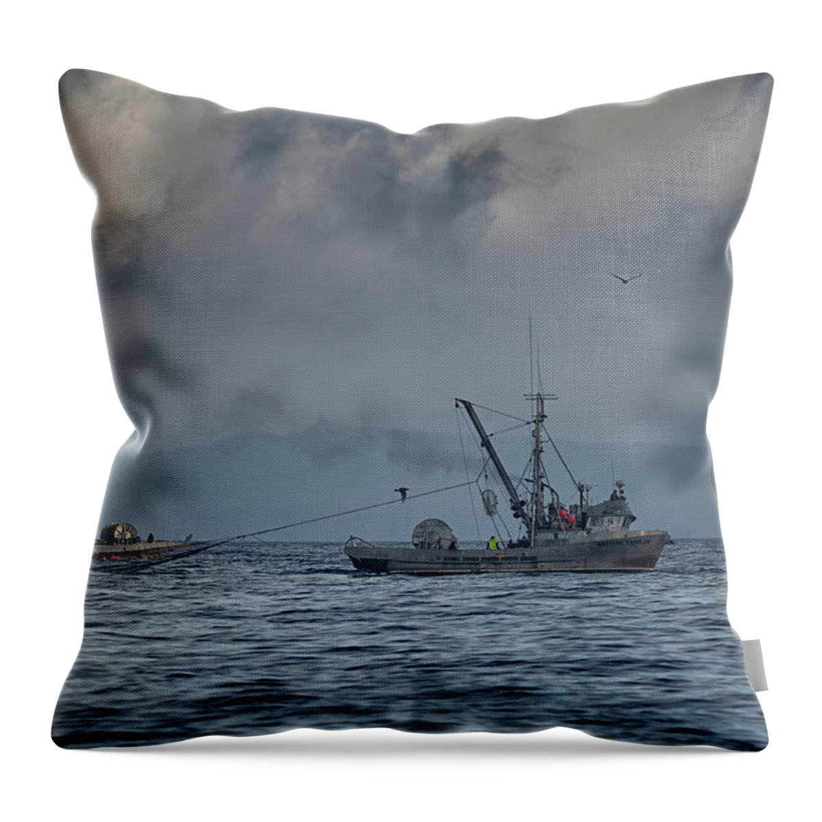 Western Gambler Throw Pillow featuring the photograph Western Gambler by Randy Hall