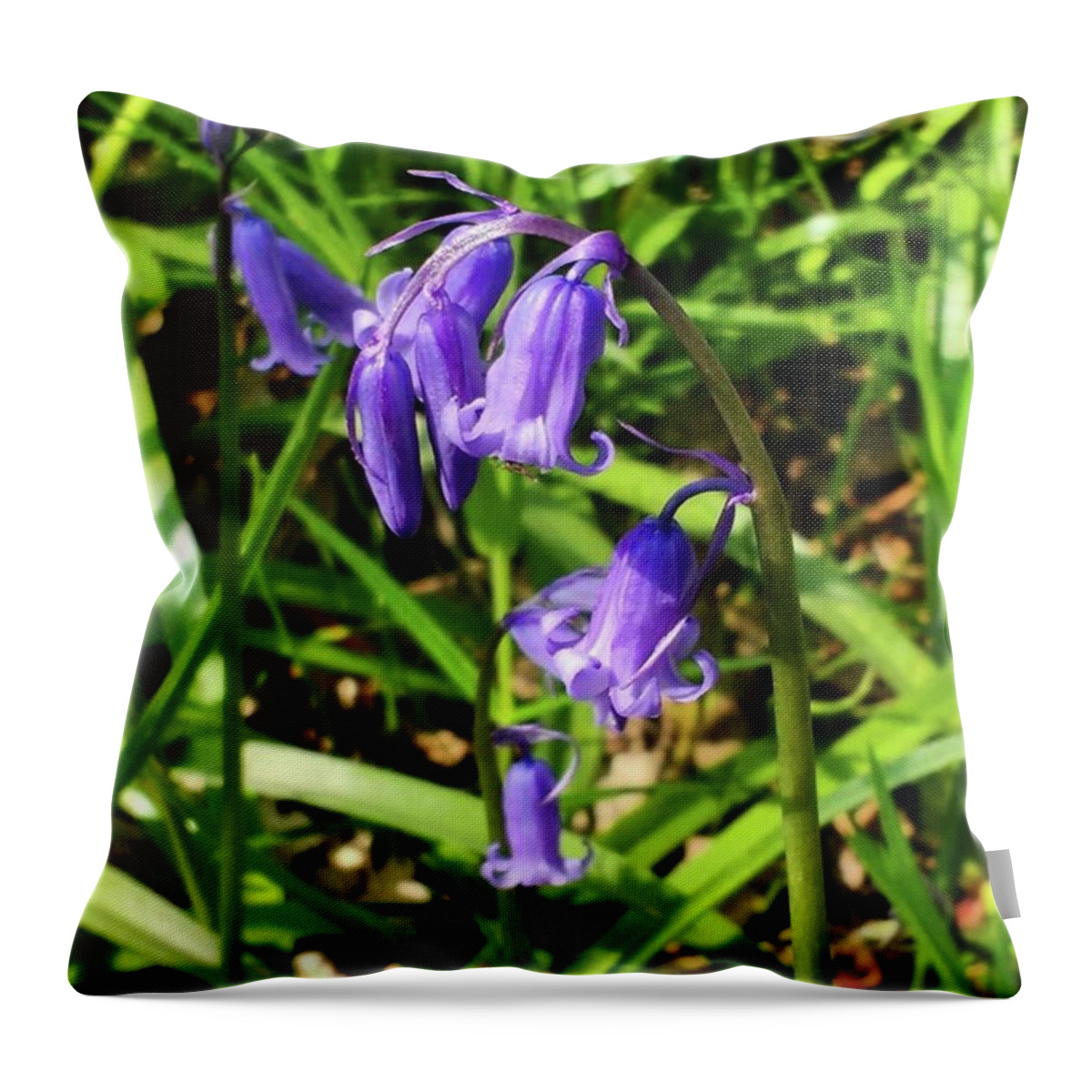  Throw Pillow featuring the photograph What A Lovely Sunny Day Out At Avonmill by Lauren Julia Mckinney