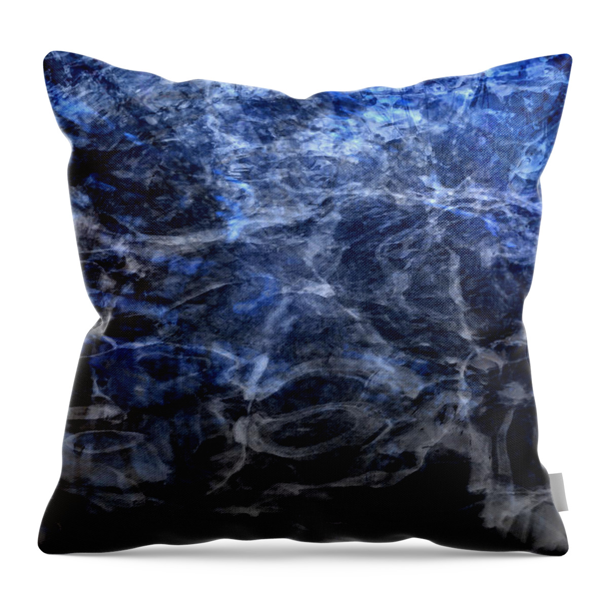 Walter's Falls Throw Pillow featuring the digital art What You Need by Richard Andrews