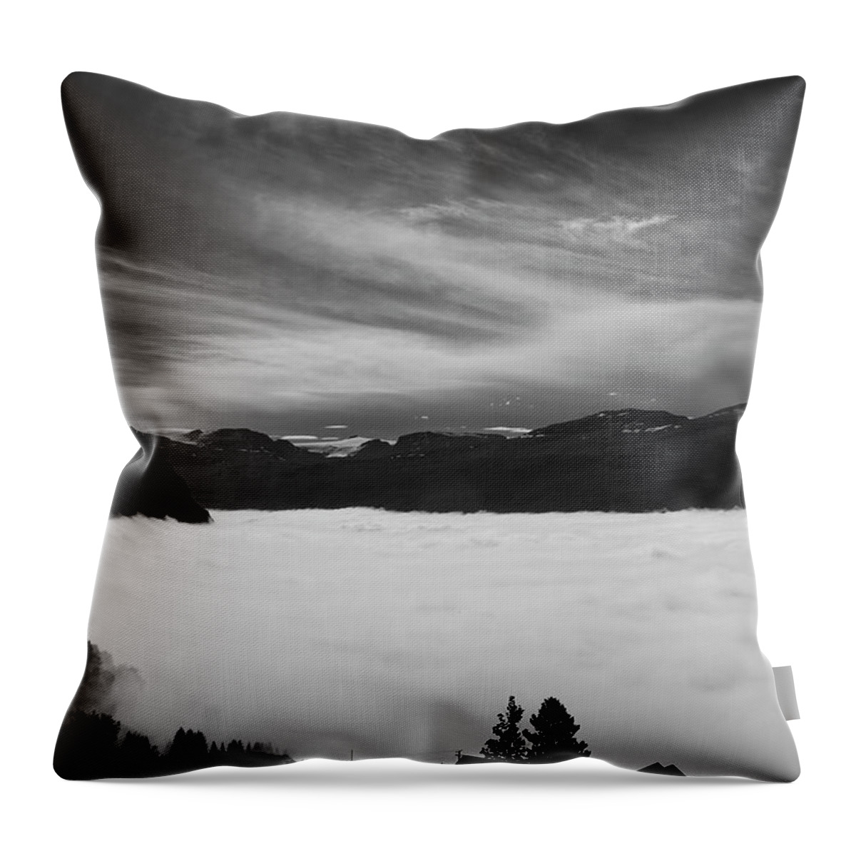 Travel Throw Pillow featuring the photograph When To Dream by Lucinda Walter
