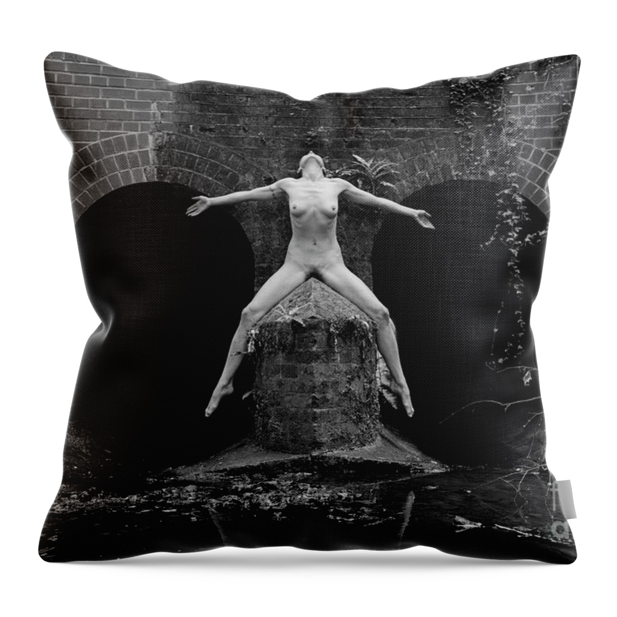 Woman Throw Pillow featuring the photograph Which way? by Clayton Bastiani