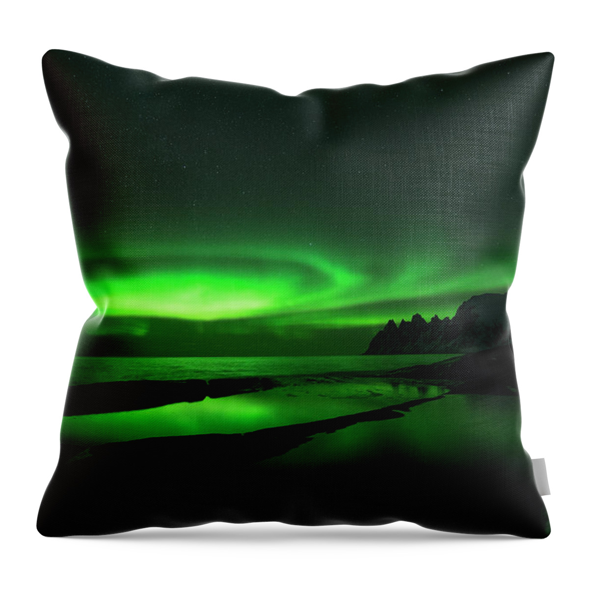 Whirlpool Throw Pillow featuring the photograph Whirlpool by Alex Lapidus