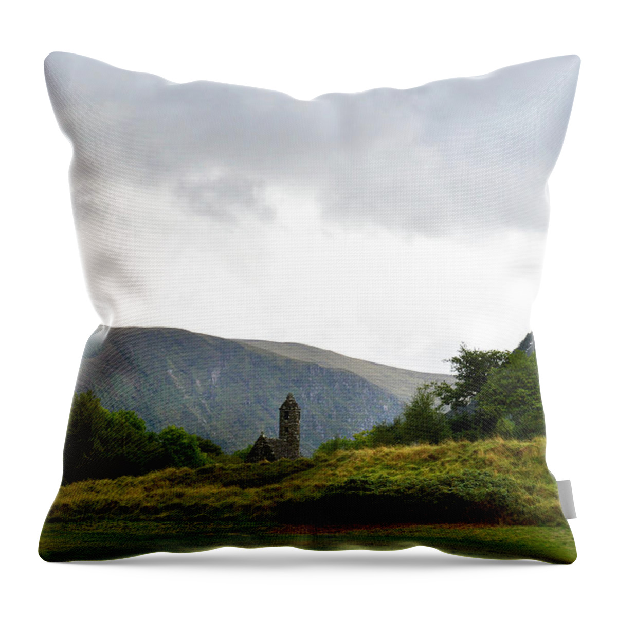 Ireland Throw Pillow featuring the photograph Wicklow Mountains by Terence Davis