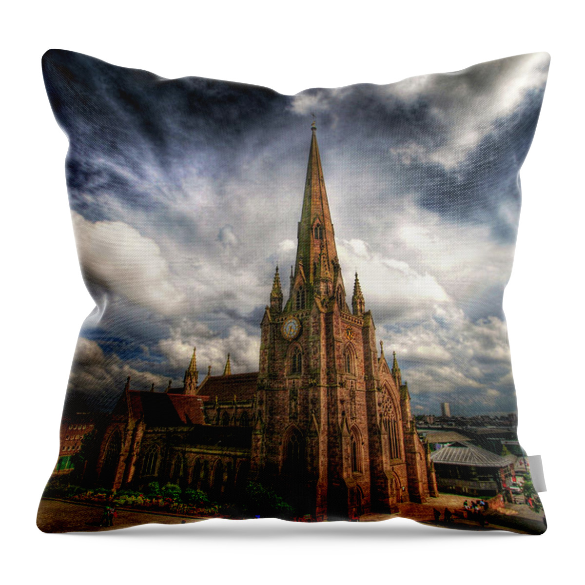 Church Throw Pillow featuring the photograph Witness by Yhun Suarez