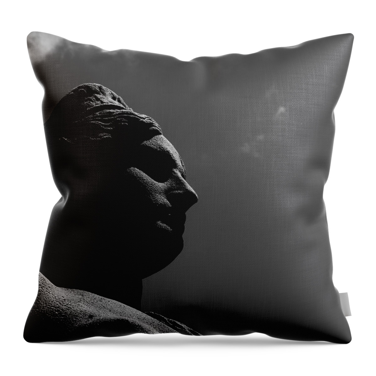 Woman Throw Pillow featuring the photograph Woman 2 by Emme Pons
