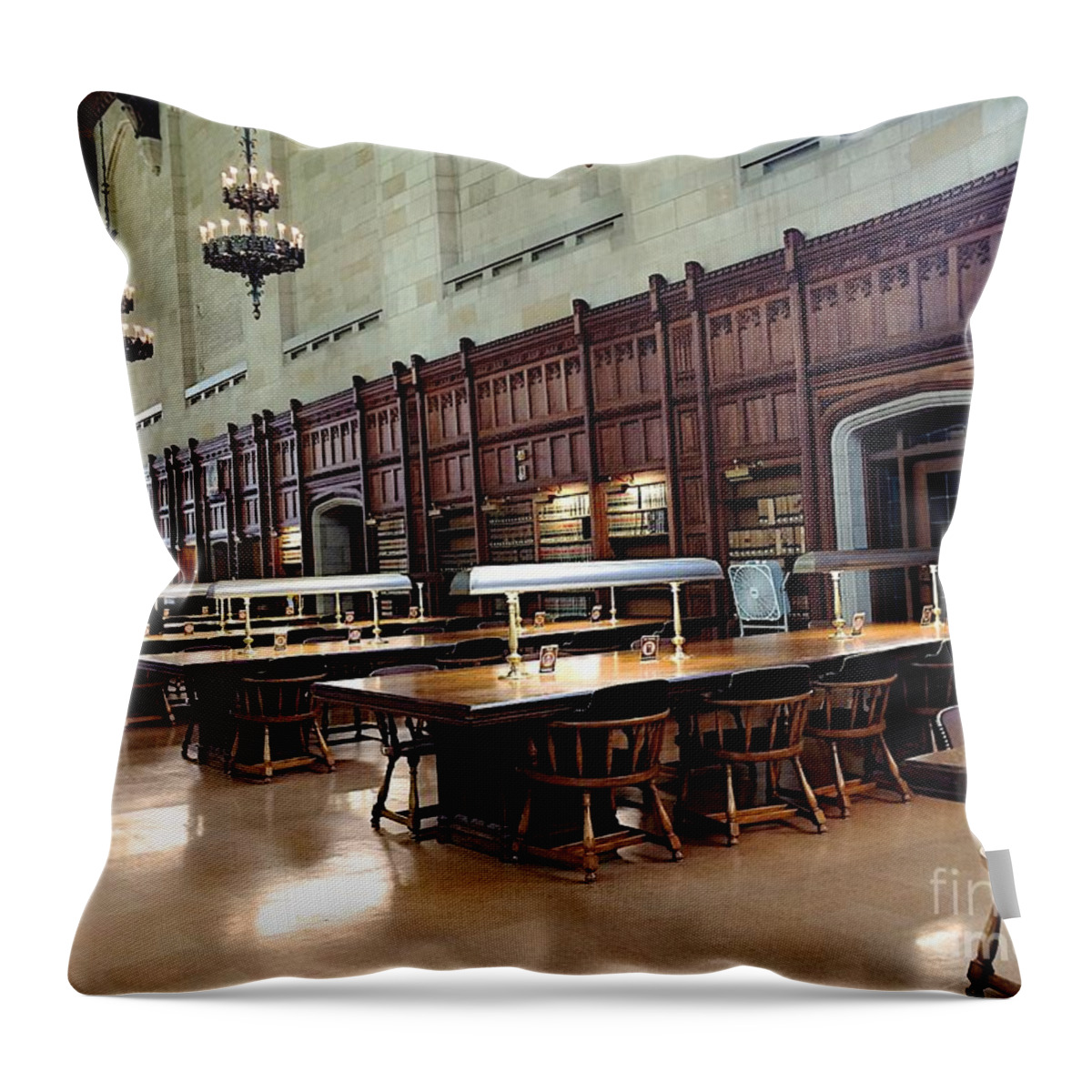 Architecture Throw Pillow featuring the photograph Woodwork by Joseph Yarbrough
