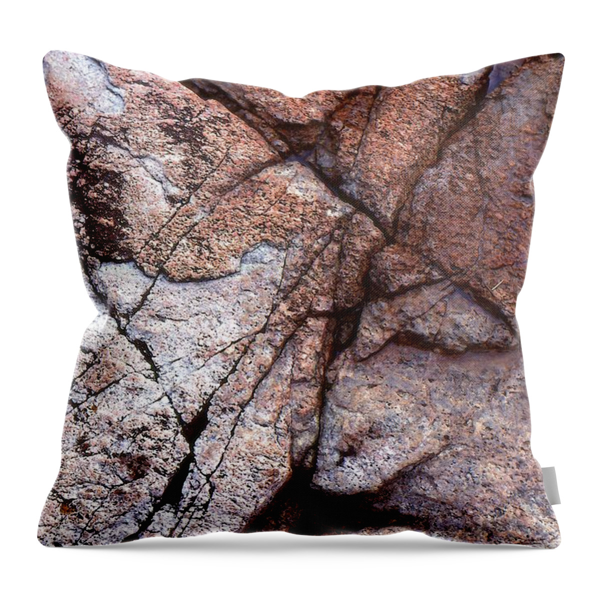 Abstract Throw Pillow featuring the digital art X-2 by Lyle Crump