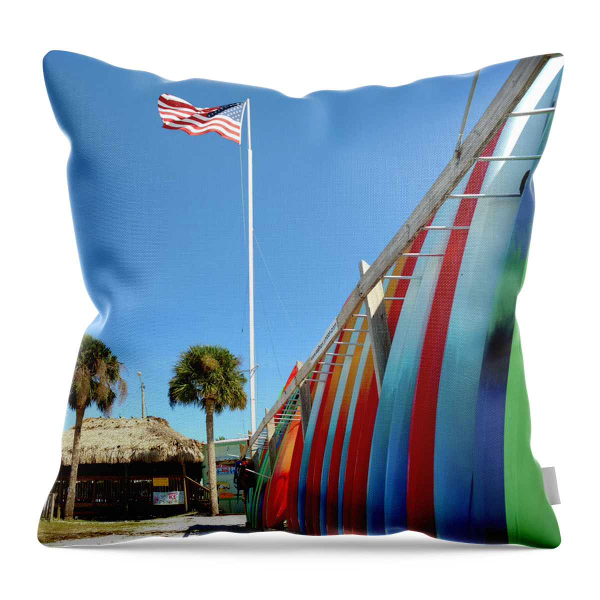 Mighty Sight Studio Throw Pillow featuring the digital art Yaks and Glory by Steve Sperry