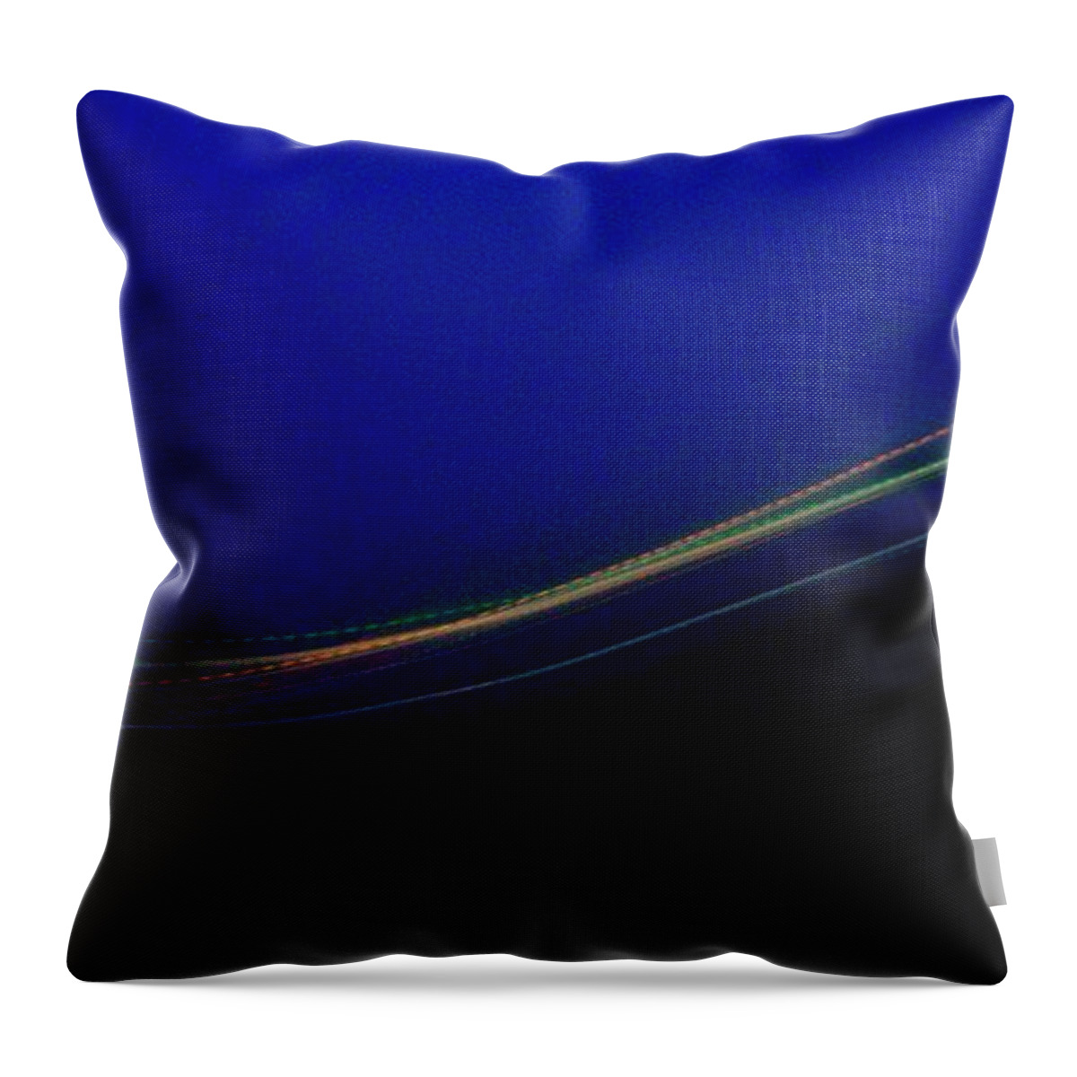 Uther Throw Pillow featuring the photograph Yoga by Uther Pendraggin