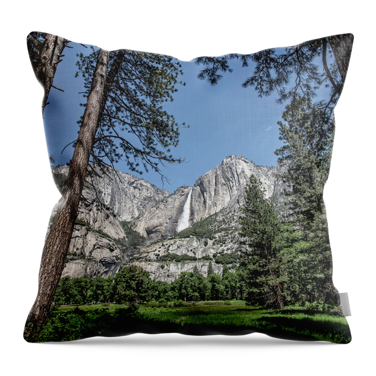 Yosemite Throw Pillow featuring the photograph Yosemite View 13 by Ryan Weddle