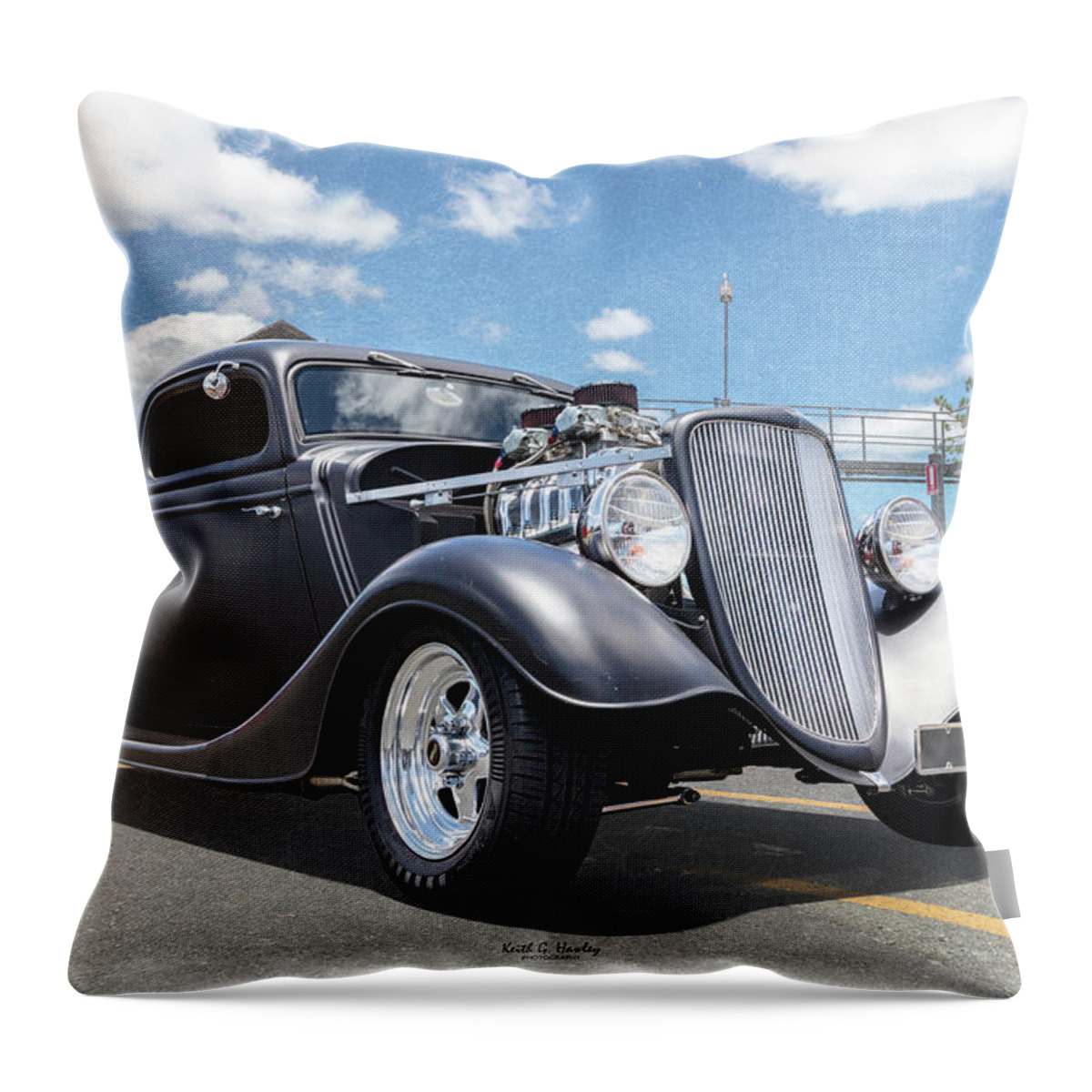 Car Throw Pillow featuring the photograph Blown 34 #1 by Keith Hawley