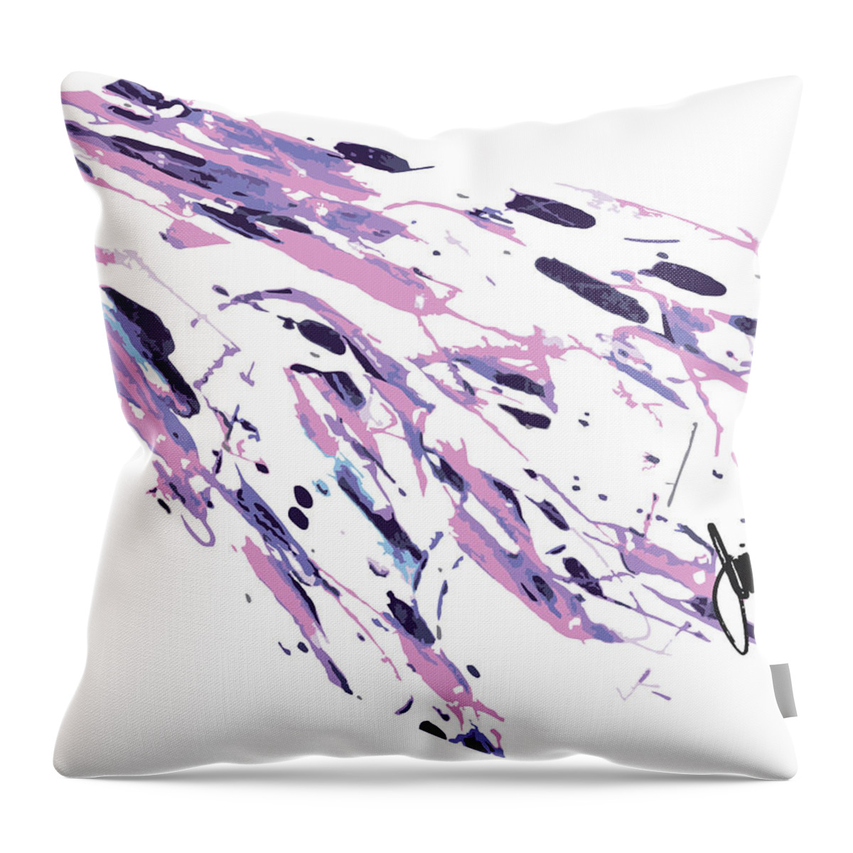  Throw Pillow featuring the digital art East #1 by Jimmy Williams
