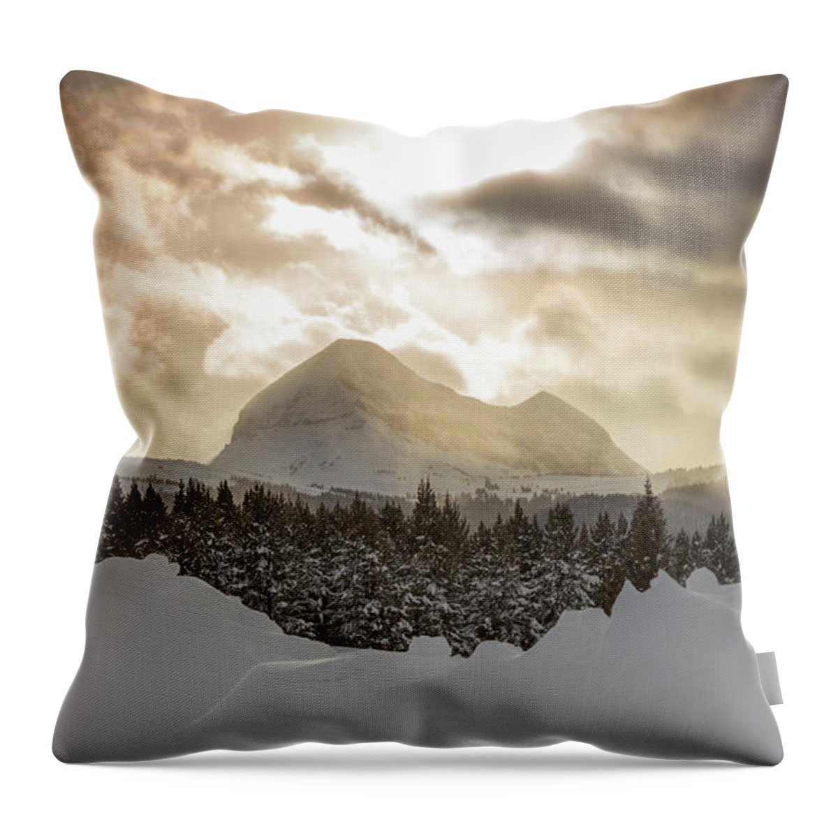 Durango Throw Pillow featuring the photograph Let Your Light Shine Down by Jen Manganello