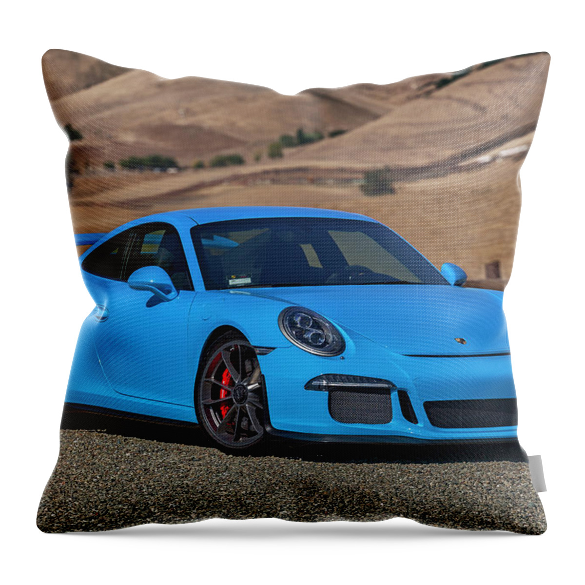 Cars Throw Pillow featuring the photograph #Porsche 911 #GT3 #Print #1 by ItzKirb Photography