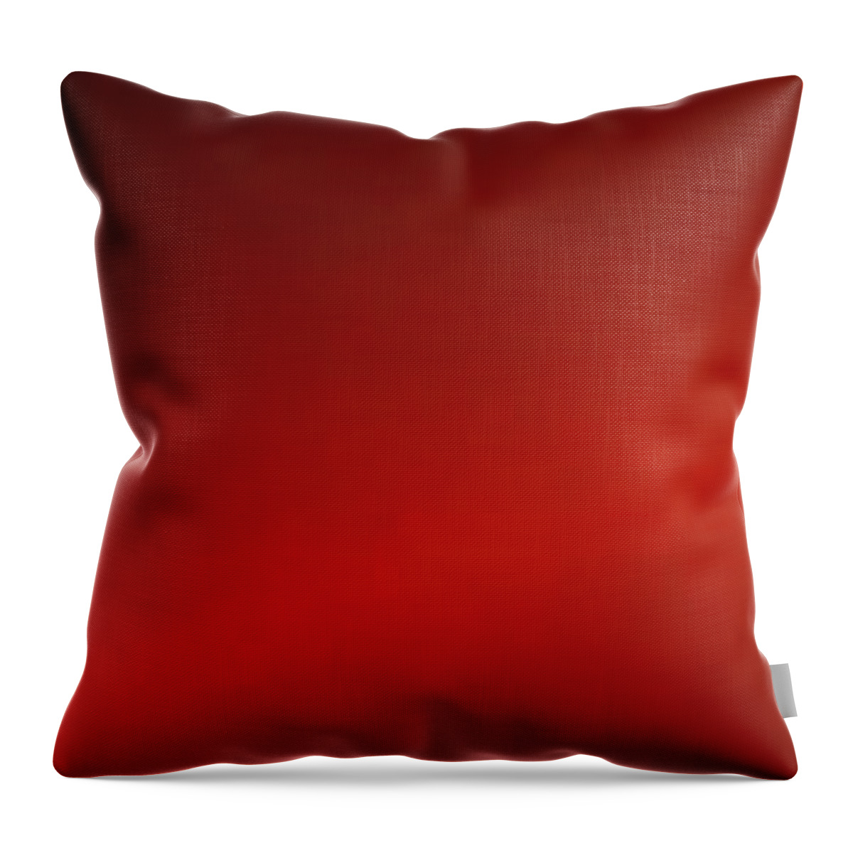 Oil Throw Pillow featuring the painting Red Glow #1 by Archangelus Gallery