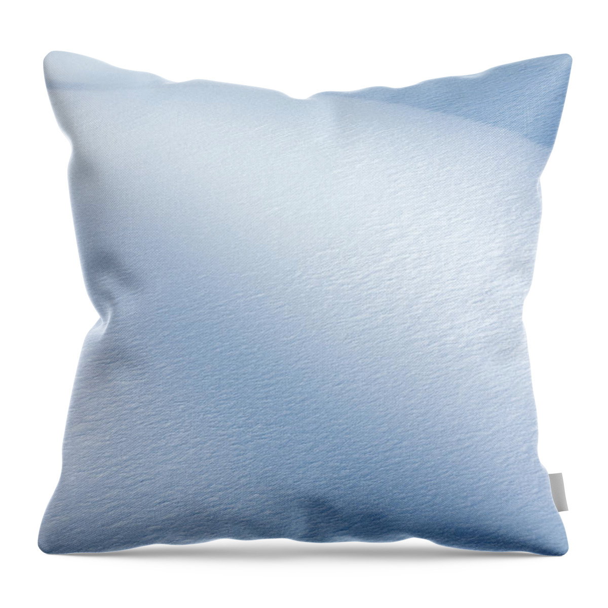 Snow Throw Pillow featuring the photograph Snow #1 by Malerapaso