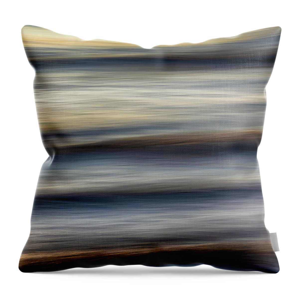 Wave Throw Pillow featuring the photograph Waves #1 by Brad Bellisle
