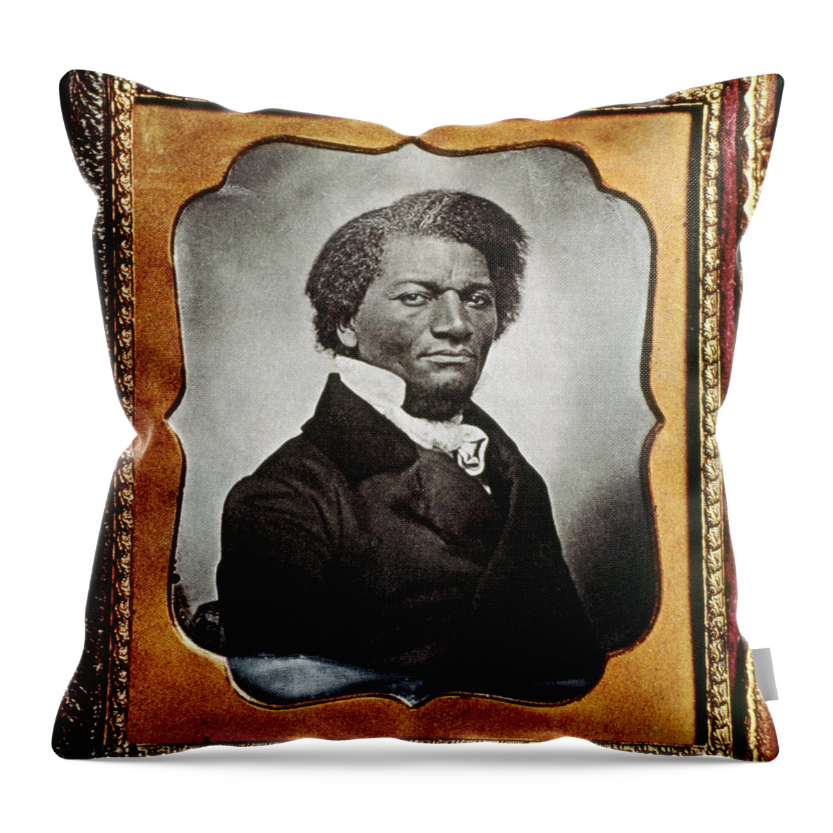 B1019 Throw Pillow featuring the photograph Frederick Douglass #13 by Granger