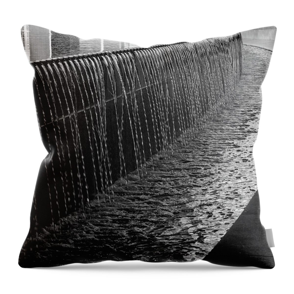 Abstract Throw Pillow featuring the photograph 1532 Jets by Silvia Marcoschamer