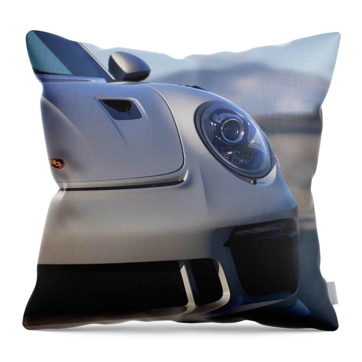Cars Throw Pillow featuring the photograph #Porsche 911 #GT3RS #Print #19 by ItzKirb Photography