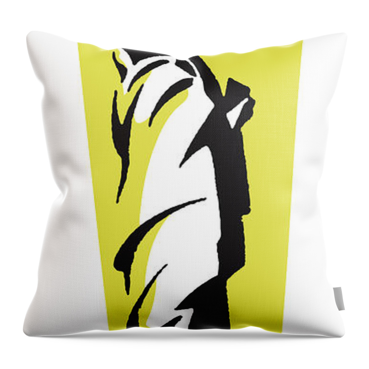 America Throw Pillow featuring the drawing Statue of Liberty #22 by CSA Images