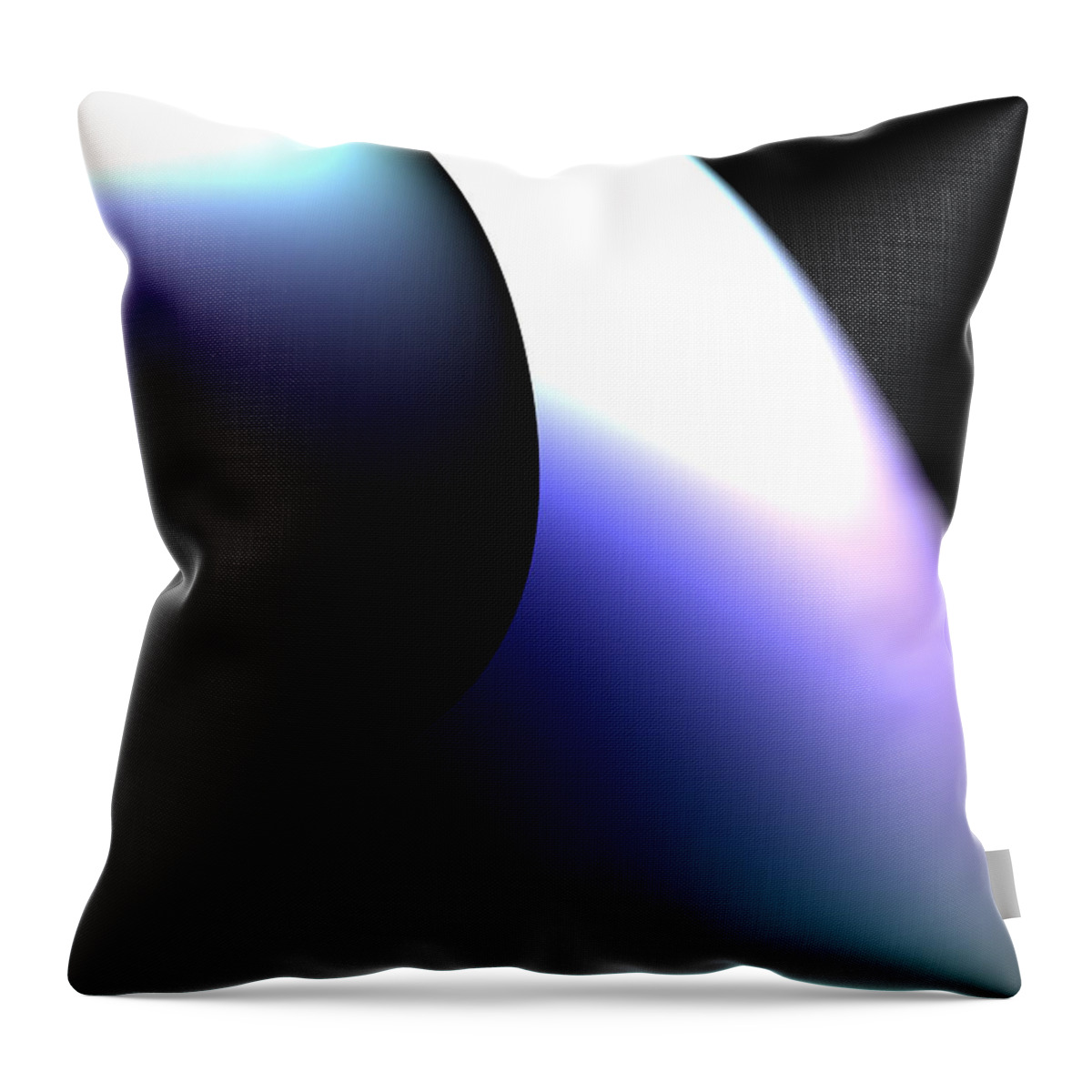 Curve Throw Pillow featuring the photograph Graphical #6 by Imagenavi
