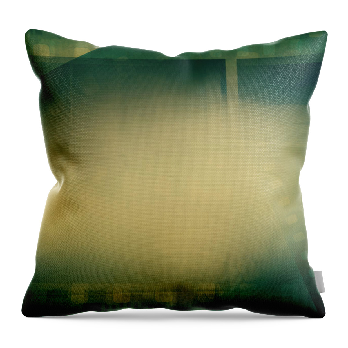 Film Frames Throw Pillow featuring the photograph Film frames #9 by Les Cunliffe