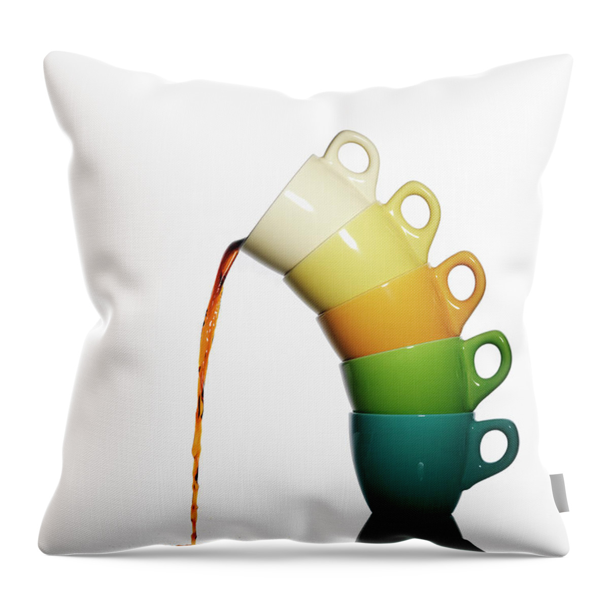 Five Objects Throw Pillow featuring the photograph Form #9 by Kei Uesugi